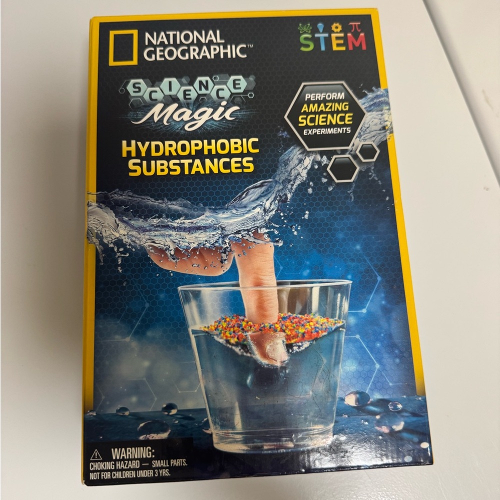 National Geographic Blue and Yellow Science Magic Set